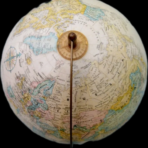 Vintage Globemaster 12 Inch Diameter Globe Replogle - Excellent Used Condition. - Picture 6 of 12